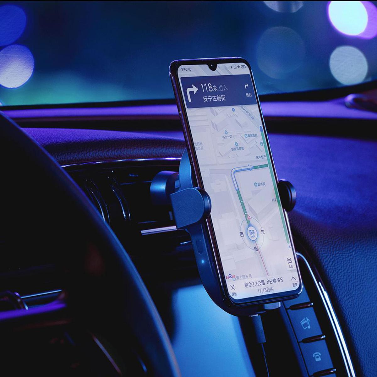 Picture of Mi WCJ02ZM 20W Qi Car Wireless Fast Charger with Intelligent Infrared Sensor