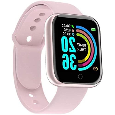 Picture of Y68 Smart Watch Bluetooth Fitness Tracker Sport Heart Rate Monitor Blood Waterproof Women Color Bracelet D20 for Android IOS