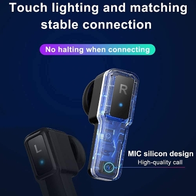 Picture of T91 TWS Wireless Bluetooth Headset Smart Watch Men  1.4 Inch Big DIY Screen Bluetooth Call Weather Smartwatc