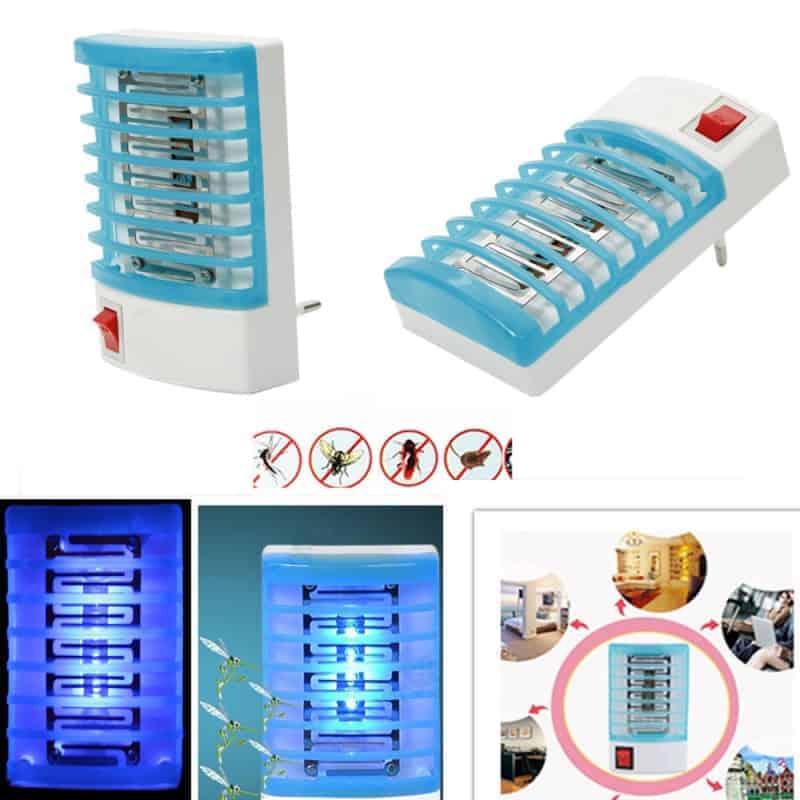 Picture of 220V Socket Electric Mini Mosquito Night Lamp LED Insect Mosquito Repeller killer Fly Bug Insect Housefly Night Light