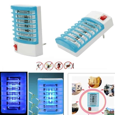 Picture of 220V Socket Electric Mini Mosquito Night Lamp LED Insect Mosquito Repeller killer Fly Bug Insect Housefly Night Light