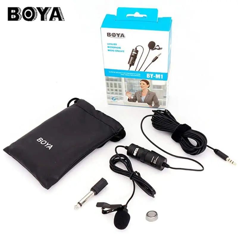 Picture of BOYA BY-M1 Omni Directional Lavalier Microphone