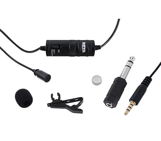 Picture of BOYA BY-M1 Omni Directional Lavalier Microphone