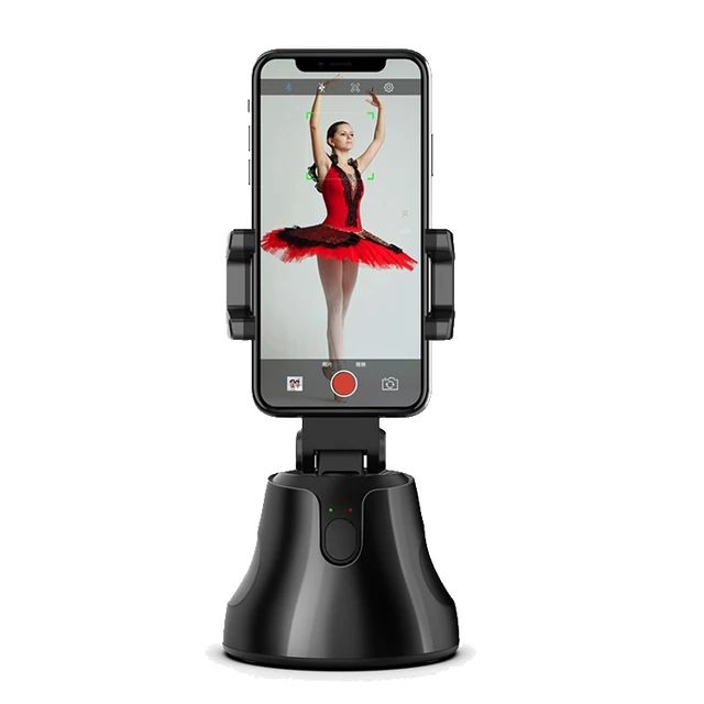 Picture of Auto Prosvet 360 Rotation auto face Tracking Smart Shooting phone Camera Holder apai genie Selfie Stick