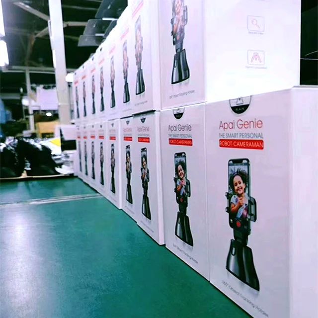 Picture of Auto Prosvet 360 Rotation auto face Tracking Smart Shooting phone Camera Holder apai genie Selfie Stick