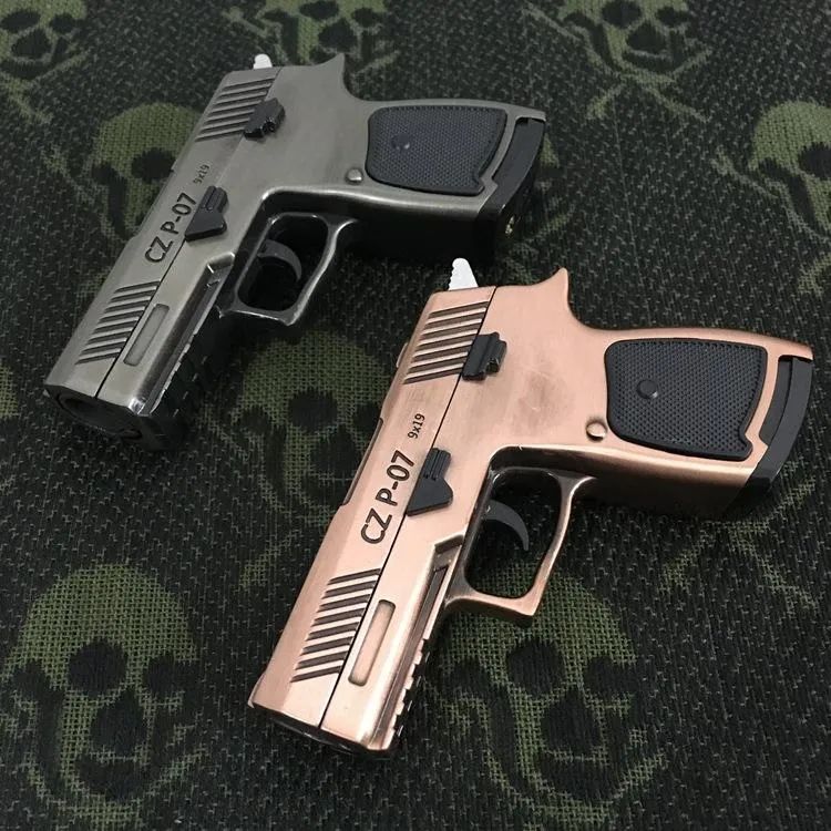 Picture of Genuine Metal CZ P07 PistolGun Lighter Inflatable Windproof Lighter