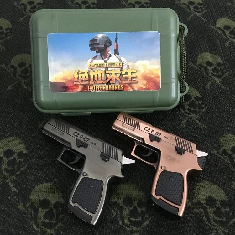Picture of Genuine Metal CZ P07 PistolGun Lighter Inflatable Windproof Lighter