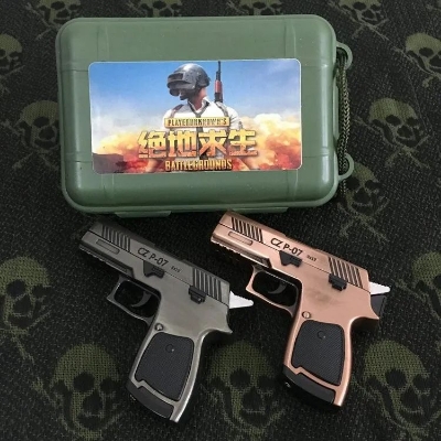 Picture of Genuine Metal CZ P07 PistolGun Lighter Inflatable Windproof Lighter