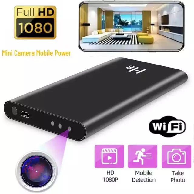 Picture of H8 Power Bank WiFi HD 1080P Pixels Night Vision Camera DVR P2P