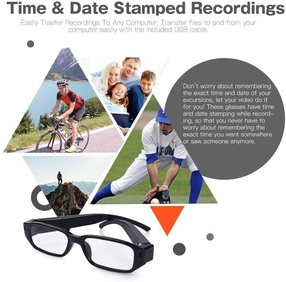 Picture of Camera Glasses HD 1080P Video Sunglasses Sports Glasses Outdoor Cycling Smart Glasses