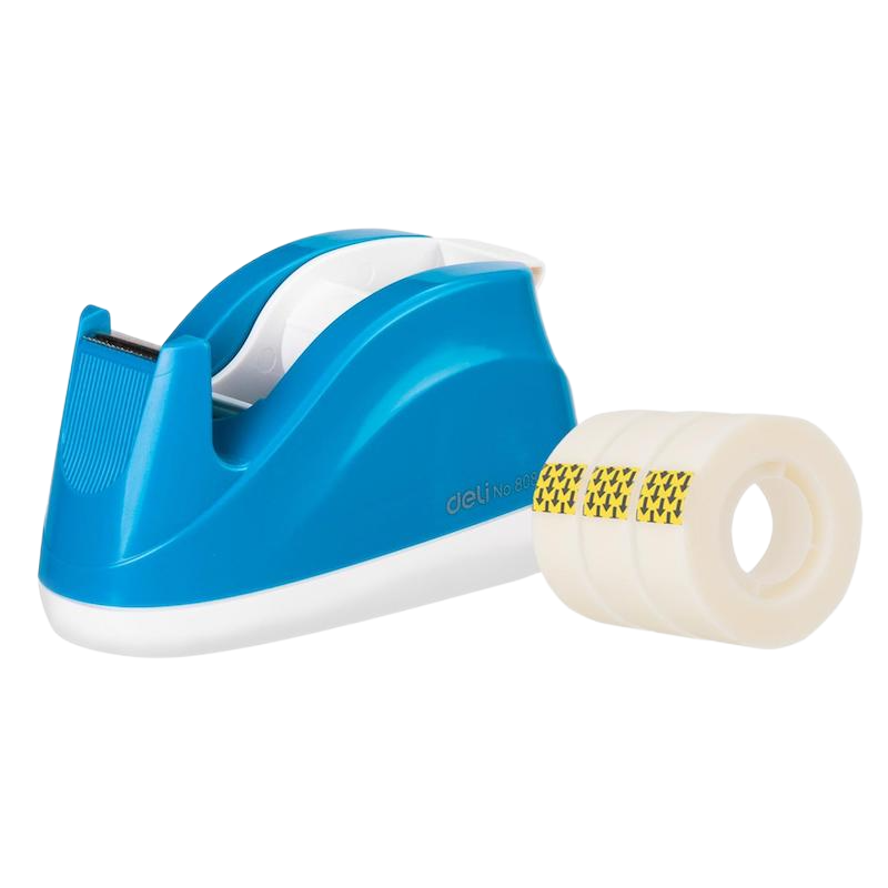 Picture of Combo of Deli 808 Tape Dispenser with 10 rolls Tapes