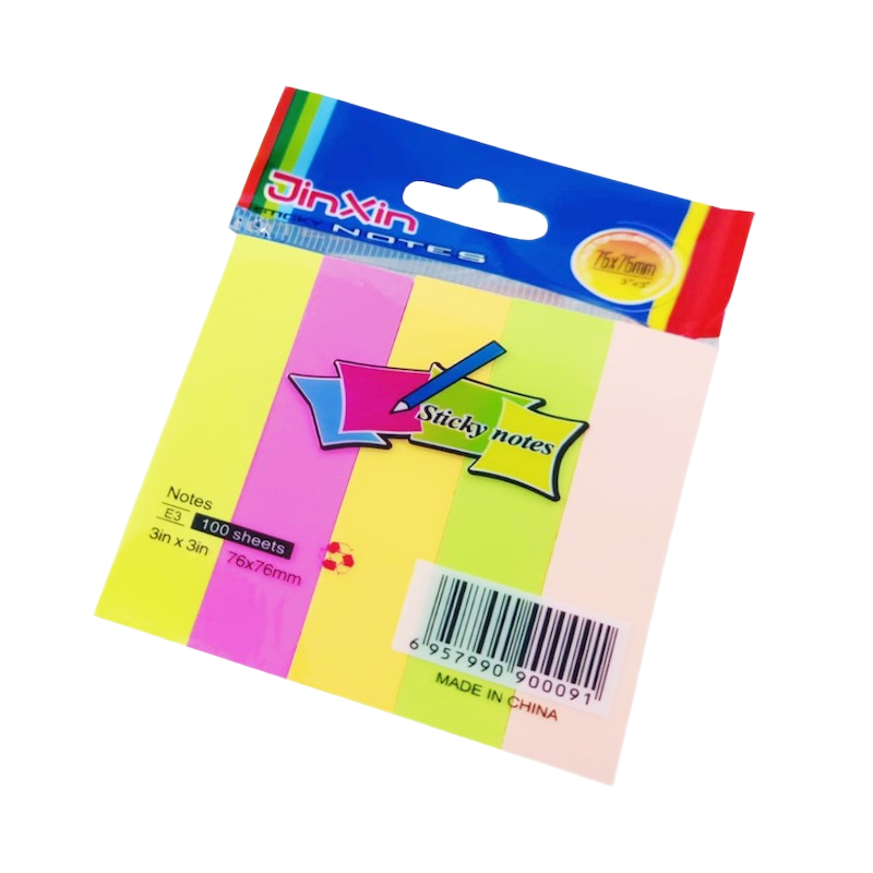 Picture of Multi color Sticky Notes 100 Sheets