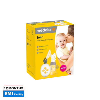 Picture of Medela Solo Single Electric Breast Pump | Number 1 brand in hospitals | Noticeably quieter, USB-chargeable, featuring PersonalFit Flex shield and Medela 2-Phase Expression Technology 101041620