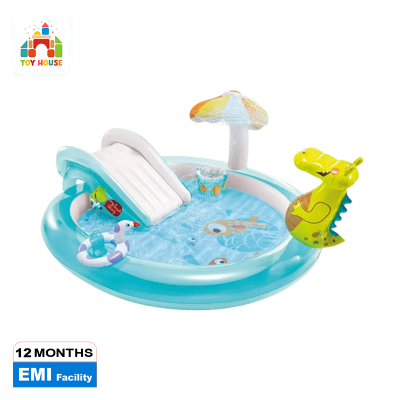 Picture of Intex Gator Inflatable Play Center, for Ages 2+, Blue 57165NP