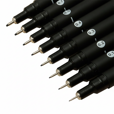 Picture of Faith Pens 0.05 to 0.8mm All Sizes Fineliner Artist Pen Fine Point Painting Comic Manga Pen Set Drawing Pens