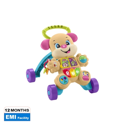 Picture of Fisher-Price Laugh & Learn Smart Stages Learn with Sis Walker, Musical Walking Toy for Babies and Toddlers-FHY95