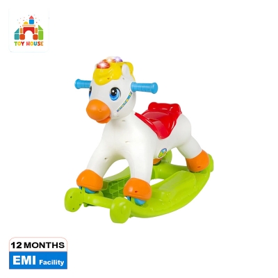 Picture of Hola 987 2-In-1 Musical Educational Rocking Poney Ride-On for Kids