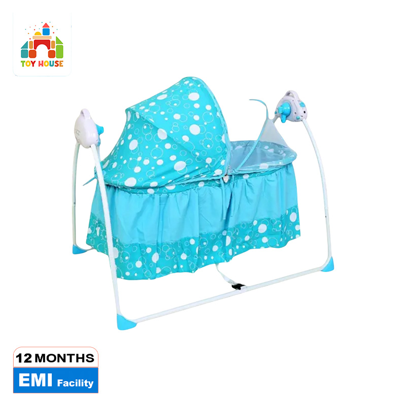 Picture of Remote Control Baby Rocker Automatic Cradle With Electric Swing Bed for New-born Baby (USB+Bluetooth)