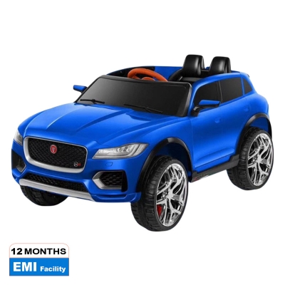 Picture of Jaguar F-Pace Licensed 12v Electric Kids Ride On Car - Blue