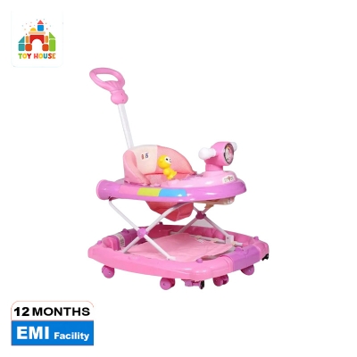 Picture of Baby Rocking Walker with Handle- Pink