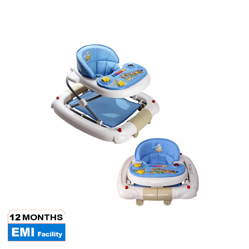 Picture of 2 in 1 Baby Walker cum Rocker- Blue