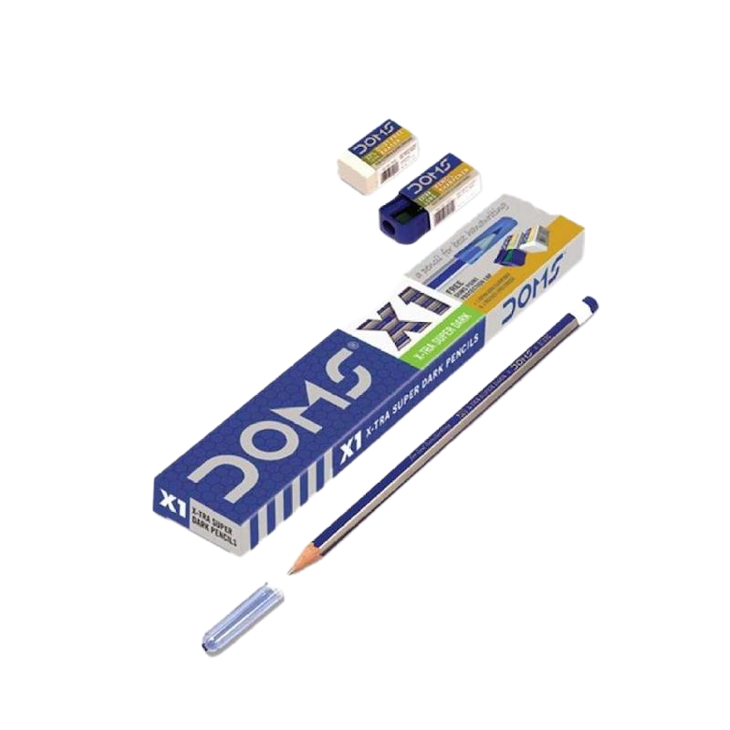 Picture of X1 Pencils with Eraser and Sharpener - 10pcs (Pack of One)
