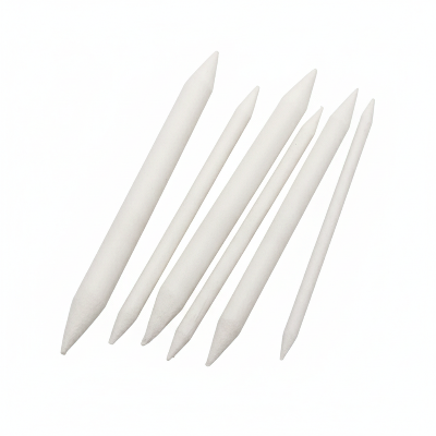 Picture of 6PCs Blending Smudge Tortillon Stump Sketch 6 Sizes Art Drawing Tool Pastel 120mm 125mm 130mm 135mm 140mm 150mm
