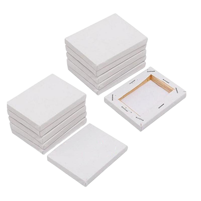 Picture of 10 pieces Combo of (8″/8″) Inches Drawing Canvas – White