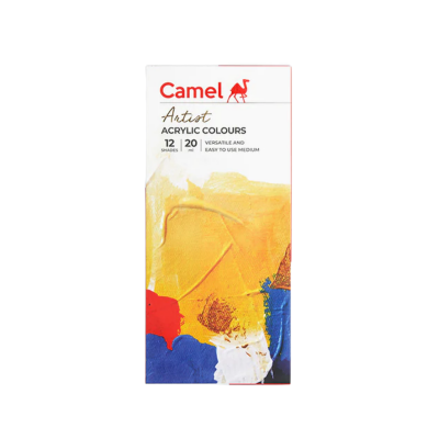 Picture of Camel / Camlin Artists Acrylic Color 20ML Tube 12 Shades