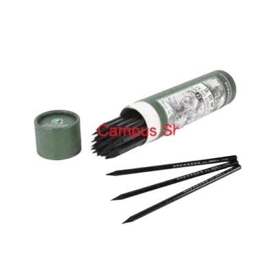 Picture of Maries High Quality Professional Art Student Drawing Tool Charcoal Pure Carbon Charcoal Pencil Carbon Sketch Pen Full Carbon Pencil Drawing Pen 25 pcs