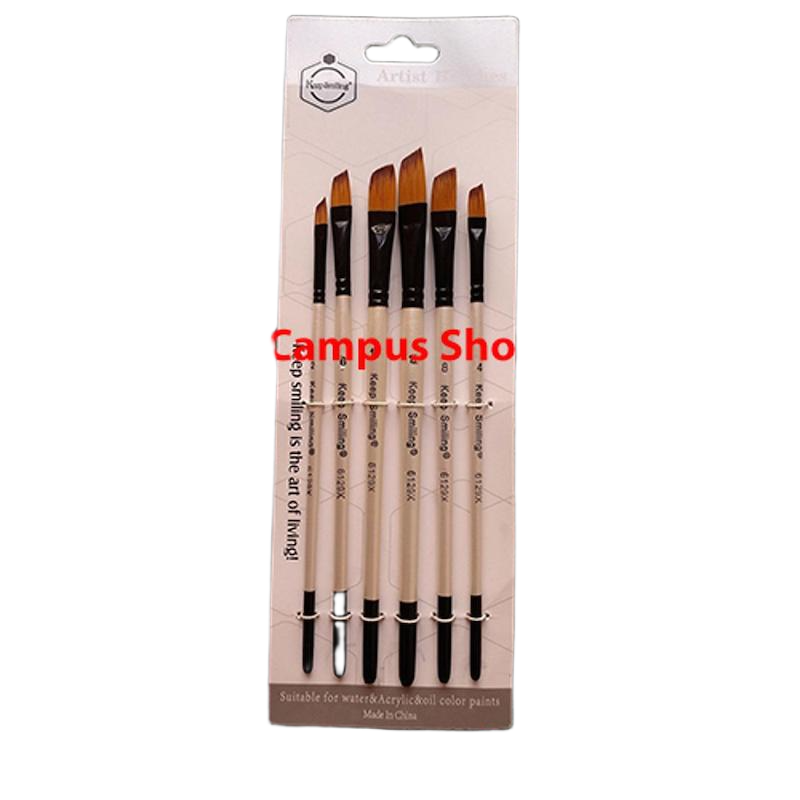 Picture of Keep Smiling Angular brush set -6 pcs