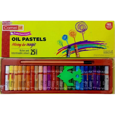 Picture of Camel Oil Pastel - 25 Shades