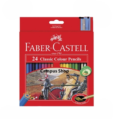 Picture of Classic Coloured Pencils- 24 pcs
