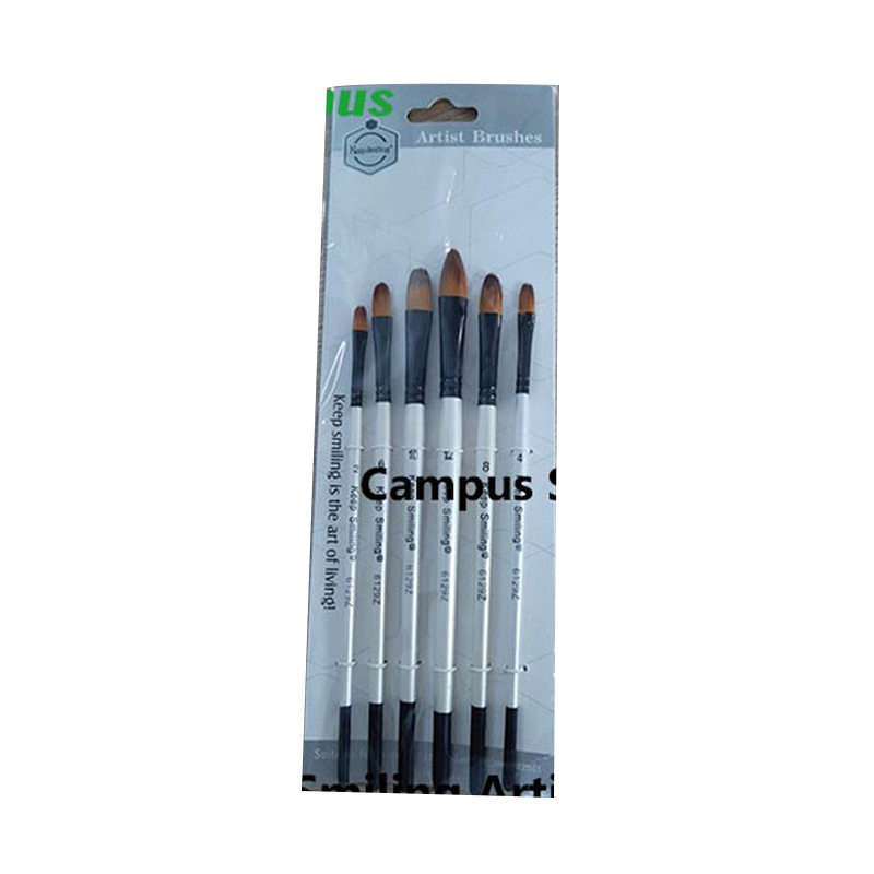Picture of KeepSmiling Artist Filbert Brush Set-6pcs