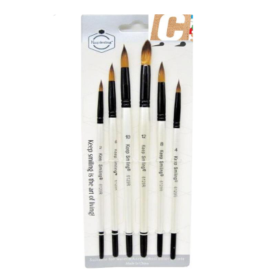 Picture of KeepSmiling Artist Round Brush set-6pcs