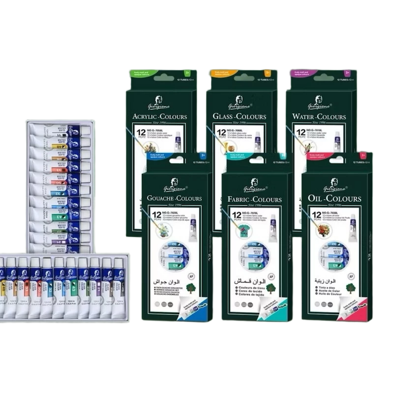 Picture of Giorgione Acrylic/Water Paint Set [12pc x 12ml]