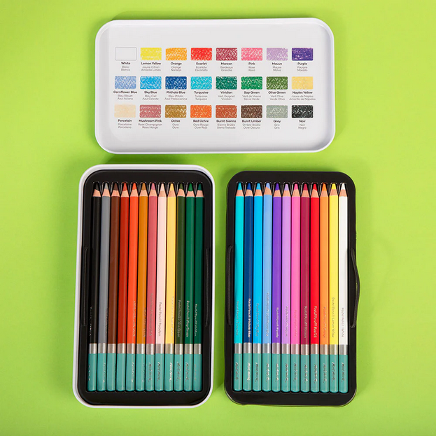 Picture of Mont Marte Pastel Pencils 24pc in Tin