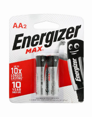 Picture of এনার্জাইজার Max Alkaline AA Batteries - pack of 2pcs