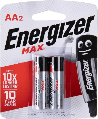 Picture of এনার্জাইজার Max Alkaline AA Batteries - pack of 2pcs