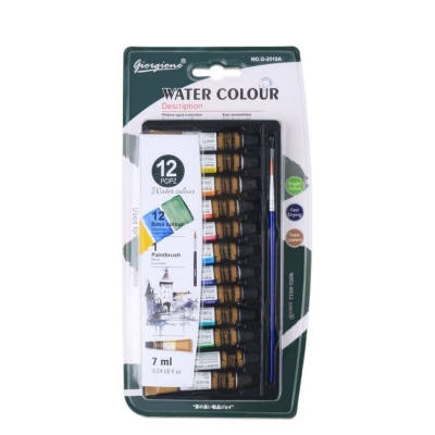 Picture of Giorgione Watercolor Tube with Brush  7ml X 12pcs