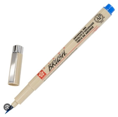 Picture of Sakura Pigma Brush Pen Color Water based pigment with brush nib