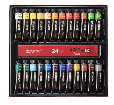 Picture of Giorgione High Quality Acrylic Painting Set 24 Color 12ml