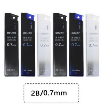 Picture of Deli E7003 Mechanical Pencil Lead Refill 0.7mm 2B - 20pcs