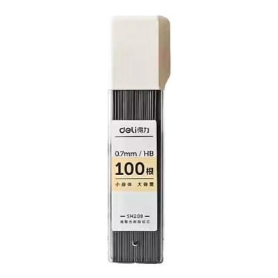Picture of Deli SH208 Mechanical pencil lead HB 0.5m I 100 pcs lead per pack