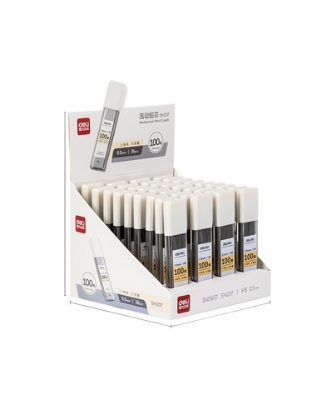 Picture of Deli SH208 Mechanical pencil lead HB 0.5m I 100 pcs lead per pack