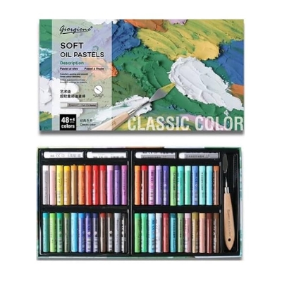 Picture of Giorgione Soft Oli Pastels Classic Color 48Color