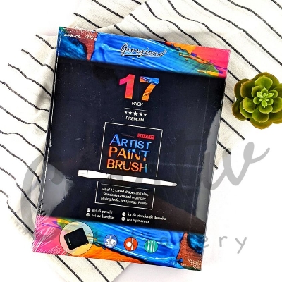 Picture of Giorgione Artist Paint Brush Set of 17