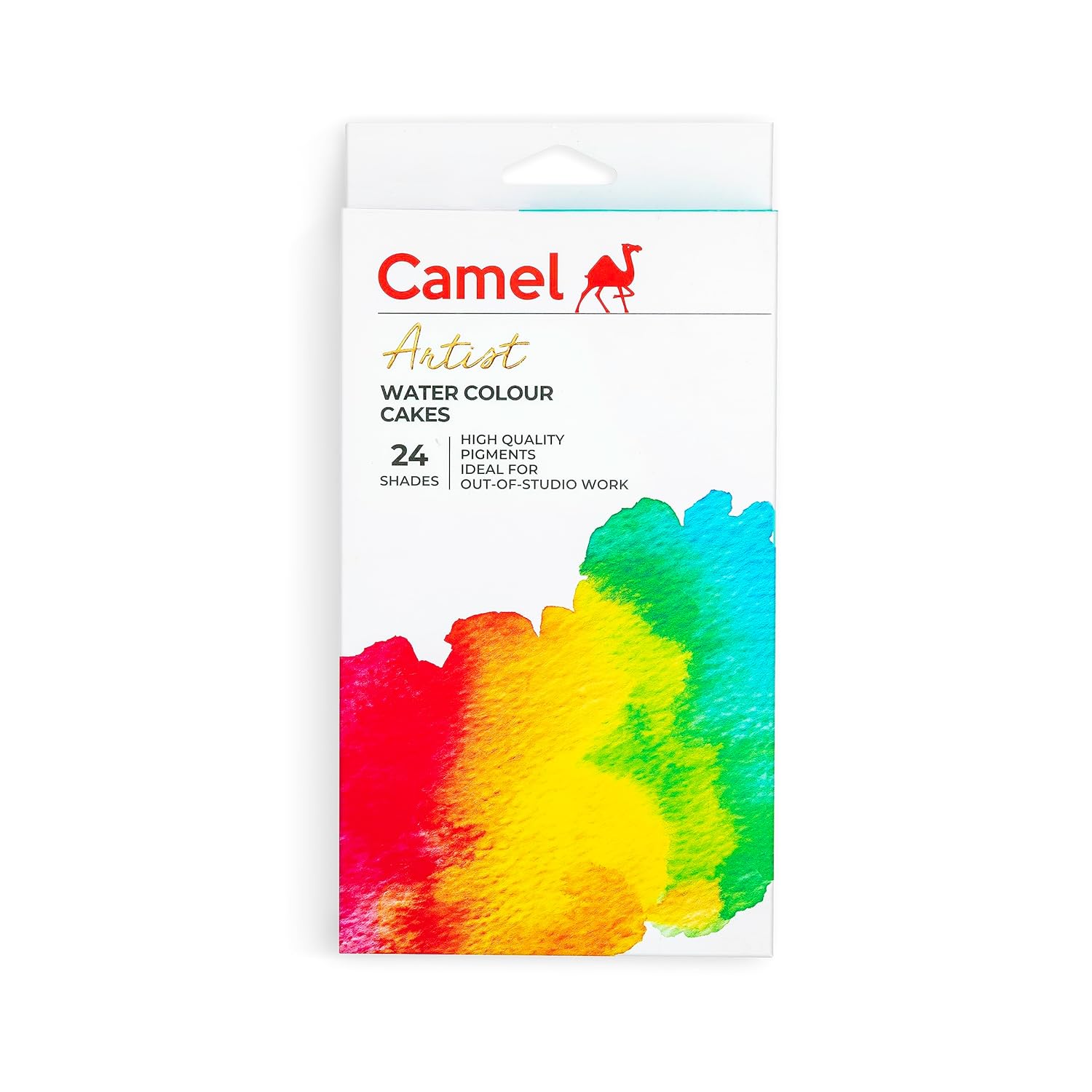 Picture of Camel Artist water color cake Pack of 24 Shade | Convenient pack to carry for outdoor work, contains 24 most required assorted shades