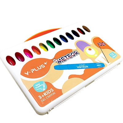 Picture of Y Plus Meteor Gel Crayon 12 pcs