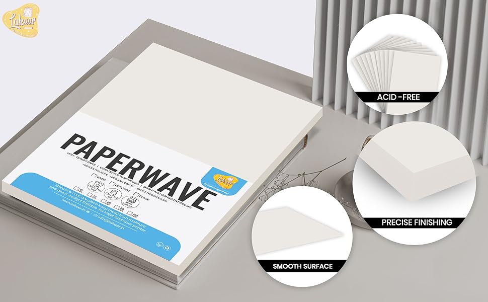 Picture of Copier Paper Offset Paper off white Natural Paper Eco Friendly Offset paper for Print,Sketch,all kinds of official purpose 80GSM A4 Size Pack of 50 sheets